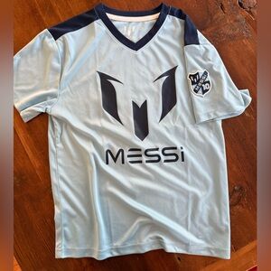 Messi Light Blue Soccer Jersey